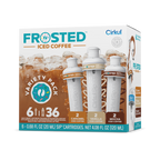 Natural Fruit Flavored Frosted Iced Coffee 6-Pack Variety Pack RAJT - Vitamin-Infused Natural Refreshing Flavor Core - Default Title