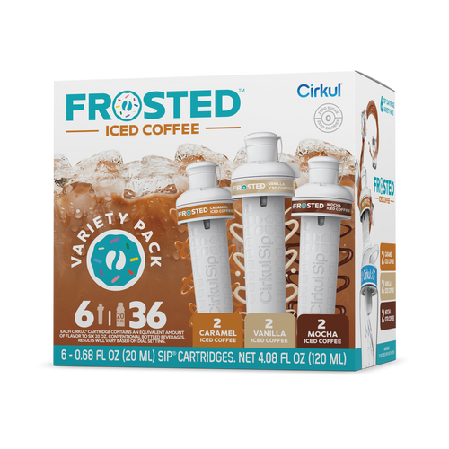 Natural Fruit Flavored Frosted Iced Coffee 6-Pack Variety Pack RAJT - Vitamin-Infused Natural Refreshing Flavor Core - Default Title