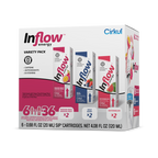Refreshing Electrolyte Inflow Energy 6-Pack Variety Pack VCUW - Electrolyte Hydration Enhanced Taste Cartridges - Default Title