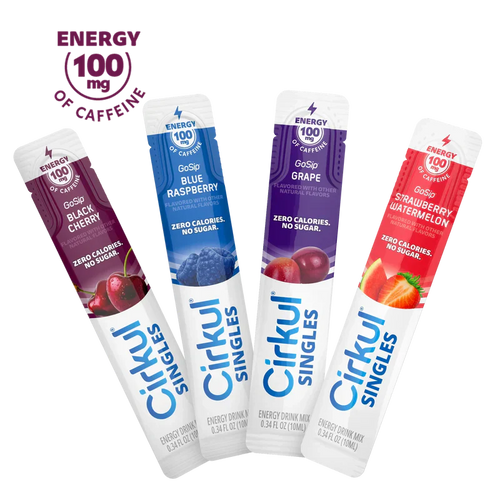 Natural Fruit Flavored 16-Pack  Singles GoSip Bundle H74N - Zero-Calorie Multi-Flavor Sip Pods for Water Bottle - Default Title