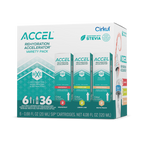 Refreshing Electrolyte Accel 6-Pack Variety Pack IZ9I - Sugar-Free Fruit Flavor Cartridge Refill - Default Title