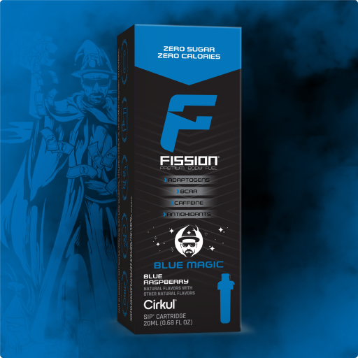 Vitamin-Infused Fission Blue Magic NRBF - Sugar-Free Fruit Flavor Cartridge Refill - Default Title