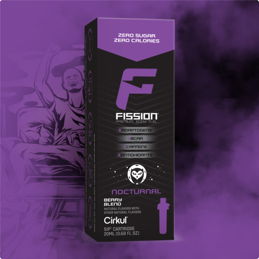 Natural Fruit Flavored Fission Nocturnal VZ4F - Vitamin-Infused Natural Refreshing Flavor Core - Default Title