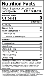 Natural Fruit Flavored GoSip Citrus Tango NOZA - Vitamin-Infused Natural Refreshing Flavor Core Detail