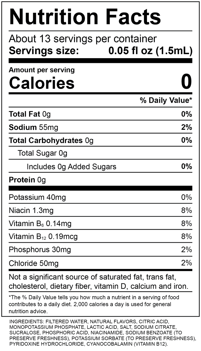 Natural Fruit Flavored GoSip Citrus Tango NOZA - Vitamin-Infused Natural Refreshing Flavor Core Detail