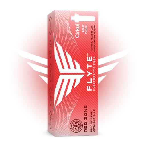 Refreshing Electrolyte Flyte Red Zone UKW7 - Electrolyte Hydration Enhanced Taste Cartridges - Default Title