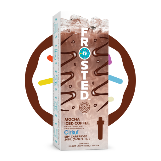 Zero-Calorie Frosted Mocha Iced Coffee J5FU - Sugar-Free Fruit Flavor Cartridge Refill - Default Title