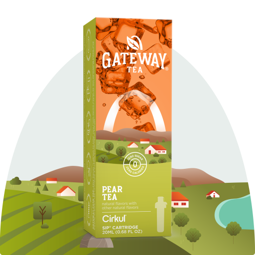 Refreshing Electrolyte Gateway Pear Tea KXH2 - Vitamin-Infused Natural Refreshing Flavor Core - Default Title