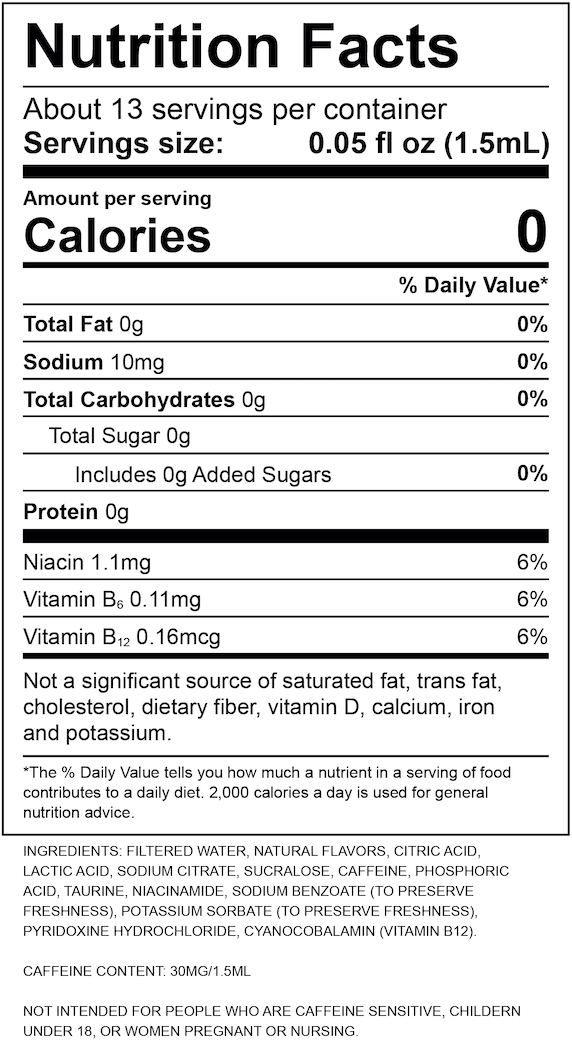 Zero-Calorie GoSip Berry Citrus Breeze 2YHA - Sugar-Free Fruit Flavor Cartridge Refill Detail