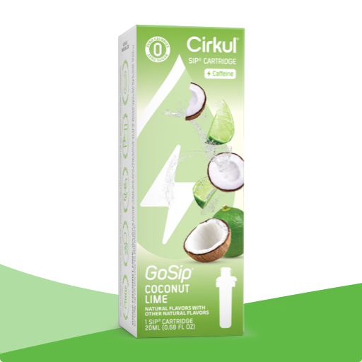 Sugar-Free GoSip Coconut Lime WWKC - Vitamin-Infused Natural Refreshing Flavor Core - Default Title