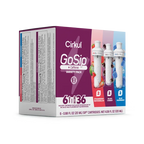 Sugar-Free GoSip 6-Pack Variety Pack CB6Q - Electrolyte Hydration Enhanced Taste Cartridges Detail