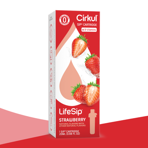 Vitamin-Infused LifeSip Strawberry ZNZ2 - Vitamin-Infused Natural Refreshing Flavor Core - Default Title