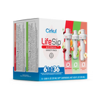Natural Fruit Flavored LifeSip 6-Pack Variety Pack PN3A - Zero-Calorie Multi-Flavor Sip Pods for Water Bottle Detail