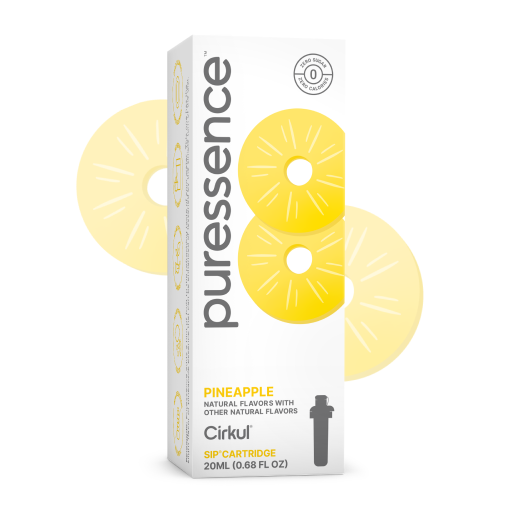 Zero-Calorie Puressence Pineapple (Unsweetened) NUIK - Vitamin-Infused Natural Refreshing Flavor Core - Default Title