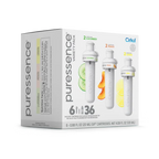 Sugar-Free Puressence 6-Pack Variety Pack 3T3F - Vitamin-Infused Natural Refreshing Flavor Core Detail