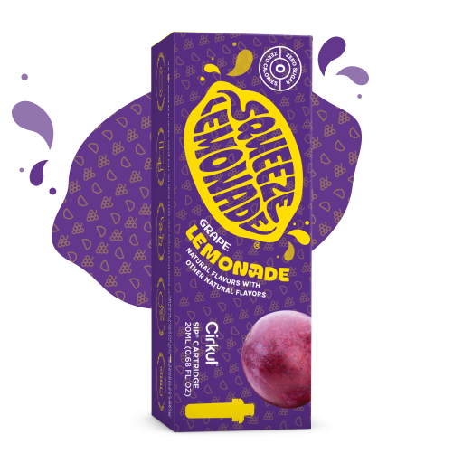 Sugar-Free Squeeze Grape Lemonade QJ8Y - Zero-Calorie Multi-Flavor Sip Pods for Water Bottle - Default Title
