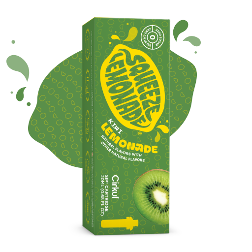 Sugar-Free Squeeze Kiwi Lemonade 4ULN - Electrolyte Hydration Enhanced Taste Cartridges - Default Title